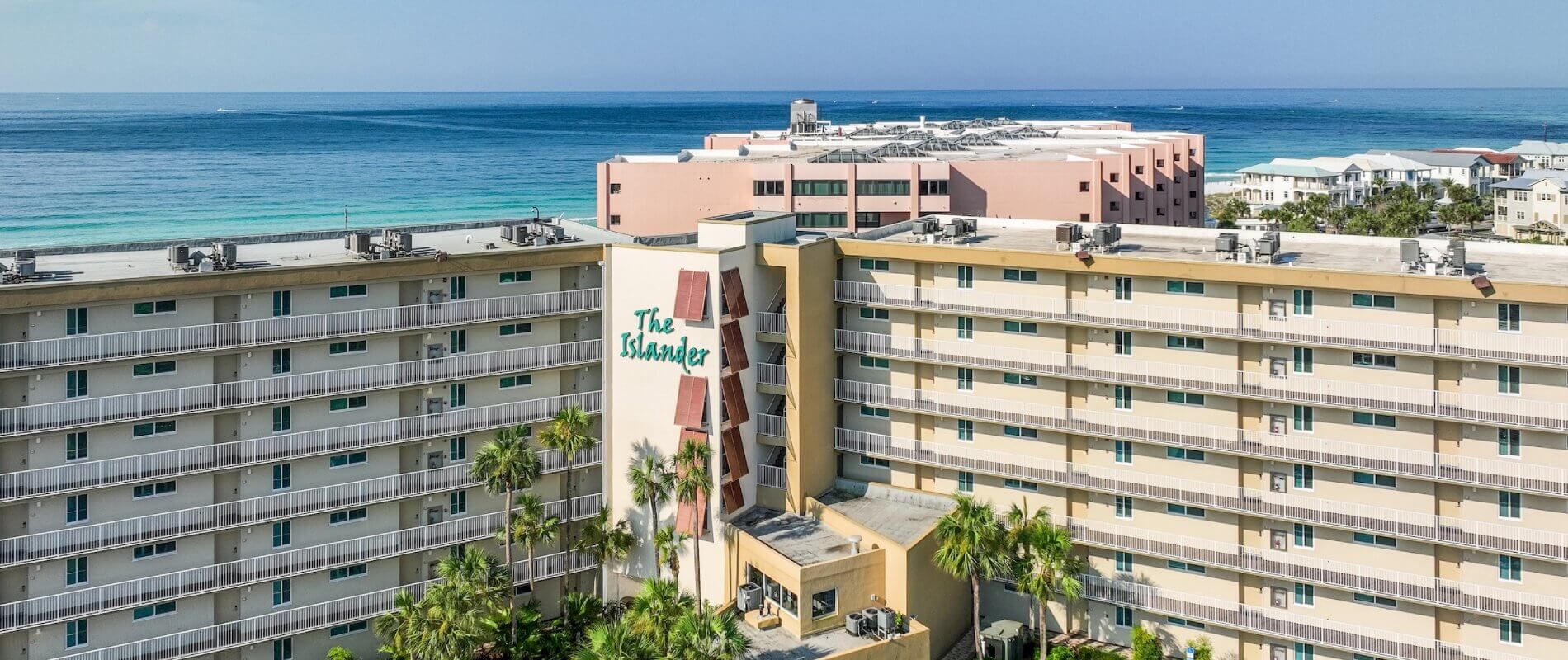 Shot of the The Islander building